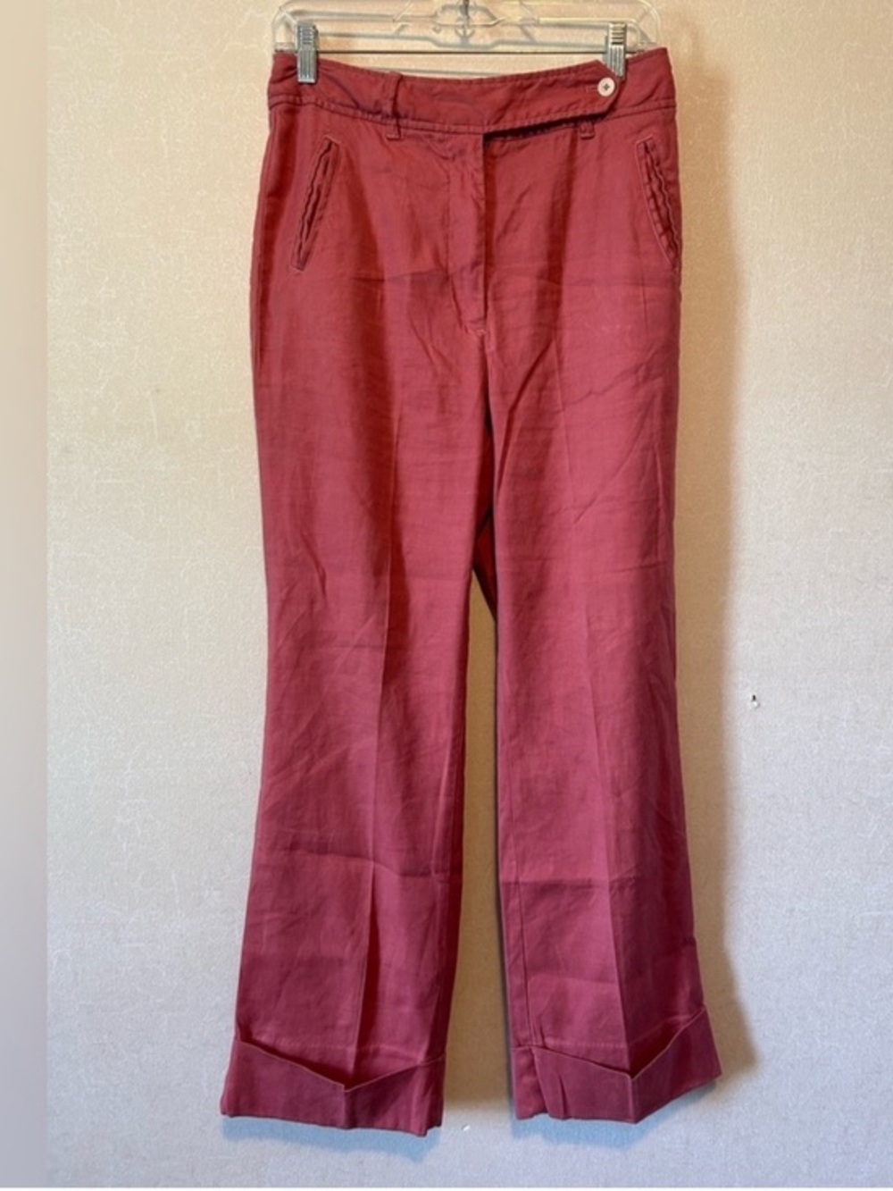 By Anthropologie Rose wide Leg pants EUC Women’s size 8